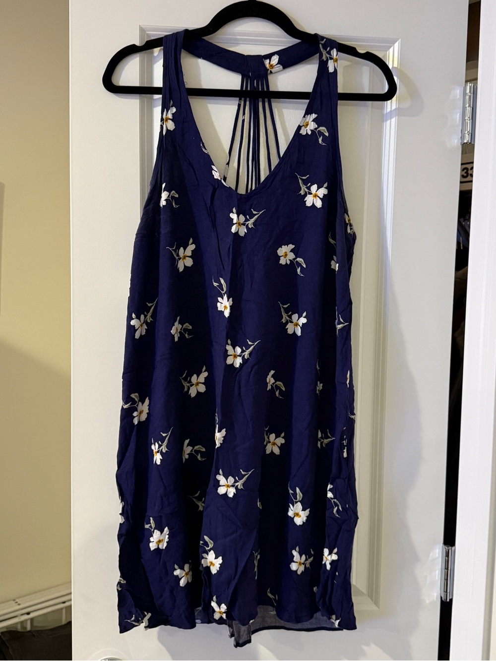 American Eagle Outfitters Navy Floral Mini Dress